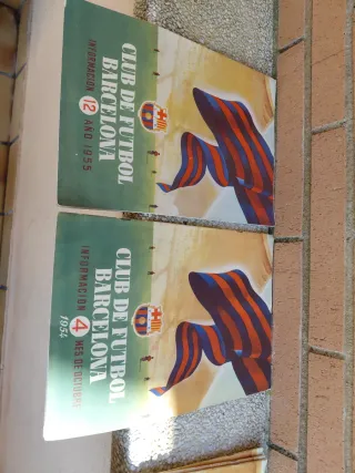 11 Revistas Fútbol Barcelona 1954-1956
