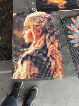 Cuadro Diamond Painting Daenerys de la tormenta