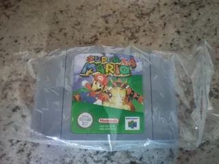 Super Mario 64 Nintendo 64 con libretto