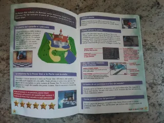 Super Mario 64 Nintendo 64 con libretto