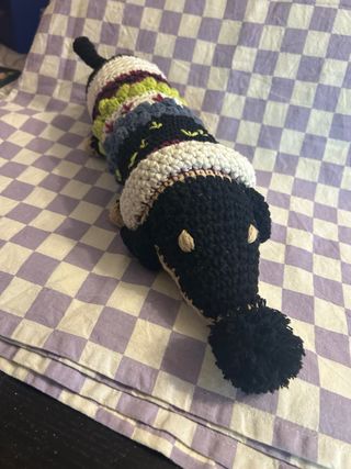 Perro Salchicha Tejido a Crochet