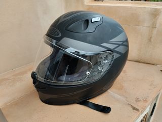 Casco Moto HJC FG-17 Talla XL Negro