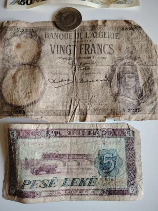 Serie Banconote e Monete Stranieri Storiche