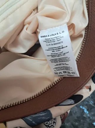 Bolso Bimba y Lola estampado mariposas