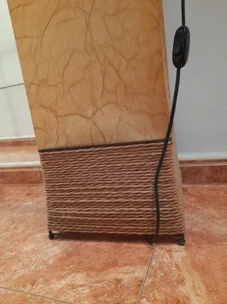 Lámpara de pie salón/vestidor