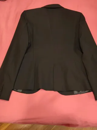 Chaqueta americana Zara negra