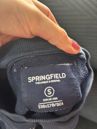 Sudadera niño azul estampada