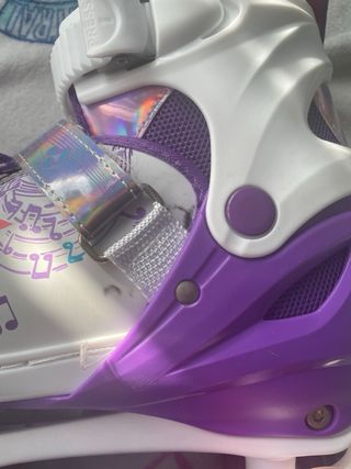 Patines Hikkole 4 Ruedas Morado Blanco