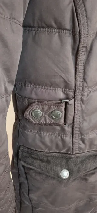 Casaco Acolchoado Tom Tailor Quente Preto