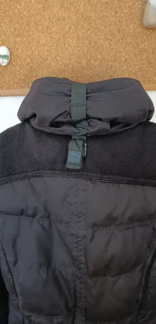 Casaco Acolchoado Tom Tailor Quente Preto