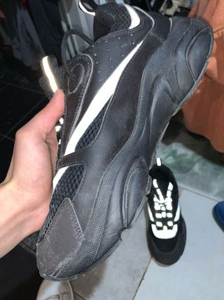 Zapatos Dior Negros y Blancos