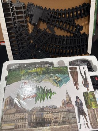 Tren eléctrico clásico con control remoto