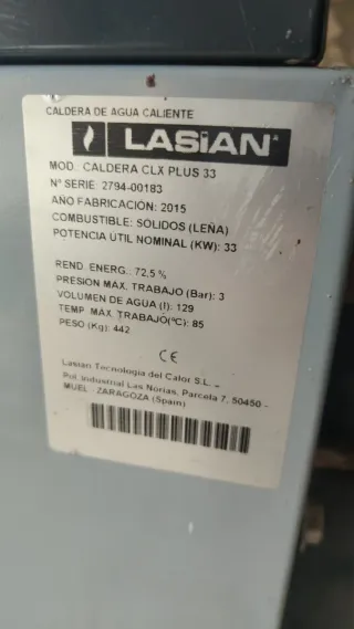 Caldera LEÑA Lasian CLX PLUS 33