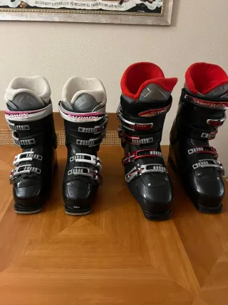 Botas de esquí Salomon Mujer t.38/26 Hombre 44/29