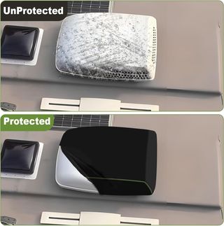 Cubierta de aire acondicionado para caravana, 600D