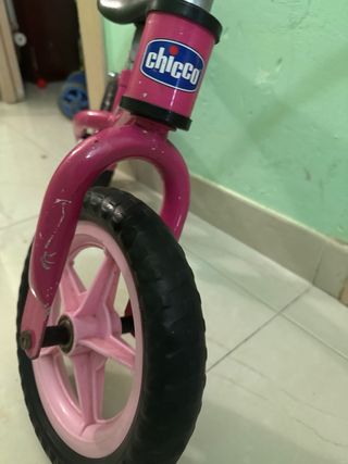 Bicicleta infantil rosa