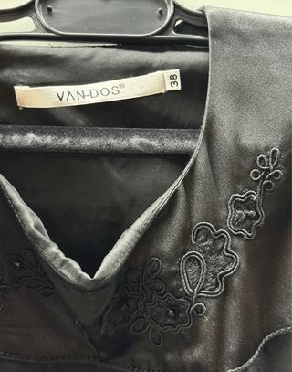 Vestido negro formal