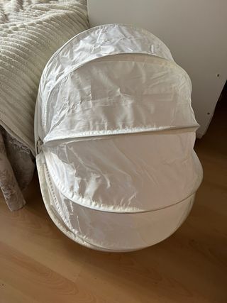 IKEA PS LÖMSK Sillón Giratorio Blanco/naranja