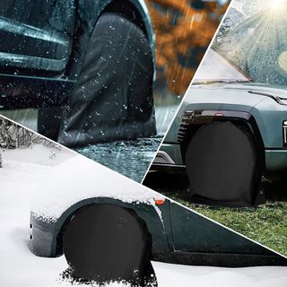 Funda de Rueda 4PCS Funda Protectora para Neumátic