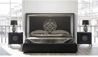 Conjunto Franco Forniture: Cabecero y 2 Mesas