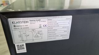 Nevera pequeña Klarstein 98L puerta cristal