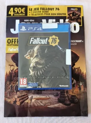 Fallout 76 PS4 precintado + revista