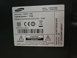 TV Samsung 46" Smart TV FHD (HDMI no funcionan)