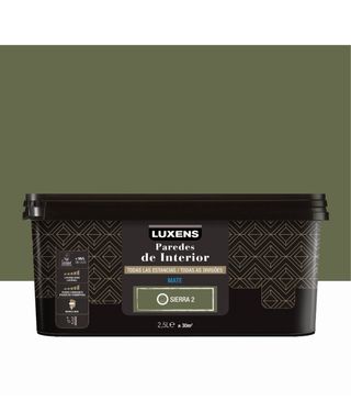 Pintura pared verde Sierra 2