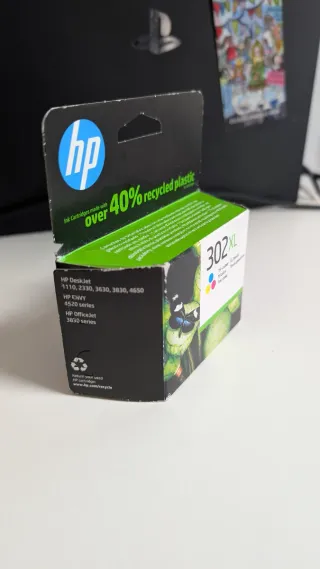 Tinta HP 302XL Tricolor