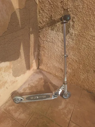 Patinete Micro Scooter Plata