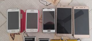 Lote 5 Móviles LG, Samsung, Oppo