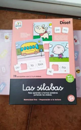 Juego de mesa Diset Las sílabas