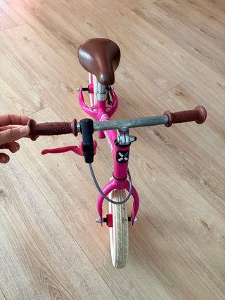 Bici sin pedales Btwin rosa