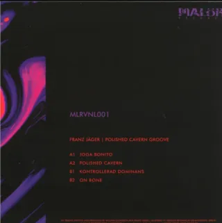 Vinilo Techno MALOR001 Polished Caverna Groove