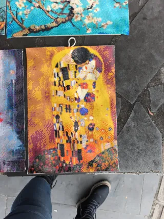Pintura Diamante El Beso Klimt