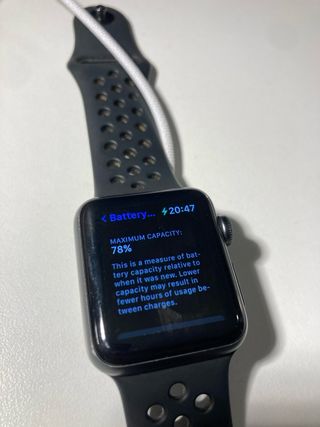 Apple Watch S3 Nike 38mm Gris Espacial