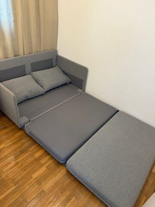 Sofá Cama IKEA FRIDHULT Extensible Gris