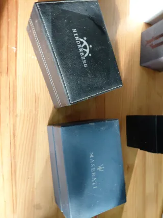 Lote Cajas Vacías Relojes Varias Marcas