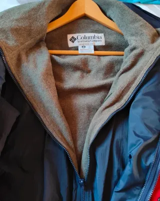 Abrigo Columbia Forro Polar Hombre