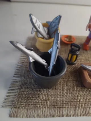 Lote 112 Playmobil Pescadera