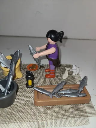 Lote 112 Playmobil Pescadera