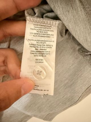 Polo Ralph Lauren Grigio