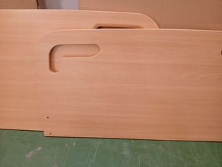 Cabecero y Piecero Cama Articulada Madera 90 cm