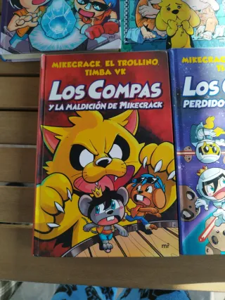 5 libros  Los Compas,del núm 1 al 5.