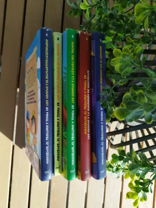 5 libros  Los Compas,del núm 1 al 5.