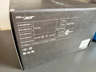 Bielas Shimano XT FC-M8100-1 170mm