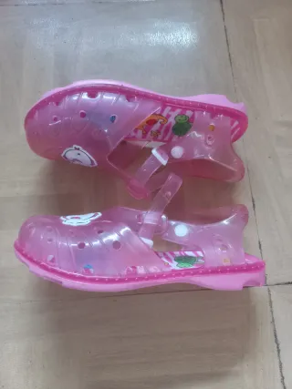 Chanclas niña playa T.27