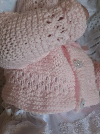 Conjunto punto bebé reborn 48 cm