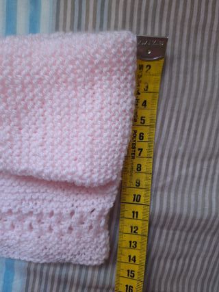 Conjunto punto bebé reborn 48 cm