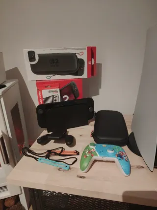 Nintendo Switch 2 + Mando Pro + Extras | Impecable